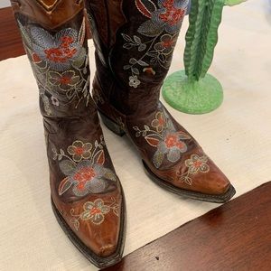 Old Gringo Embroidered Leather Boots